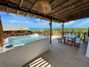 Ap com rooftop jacuzzi churrasqueira e vista espetacular para o mar, Grande